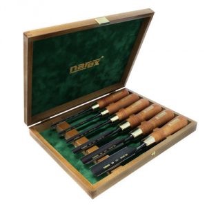 Narex Premium Firmer Gouge Chisel 6 pce Set
