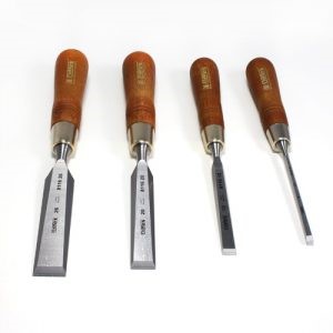 Narex Premium Bevel edge 4 Piece (6/12/20/26mm) Chisel Set
