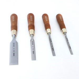 Narex Premium Bevel edge 4 Piece (8/10/16/32mm) Chisel Set