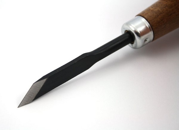 Narex Palm Carving double sided Skew - Image 3