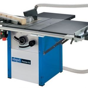 Scheppach Precisa 4.0 & 1.4m Sliding Table, Width Ext & Rear Take Off Table